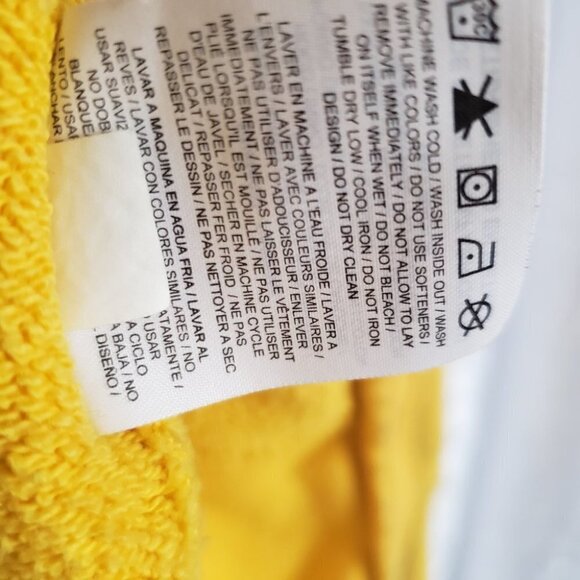 NIKE Hoodie Livestrong  Small Sweatshirt Fit Womans Yellow Zip Up - Picture 10 of 16